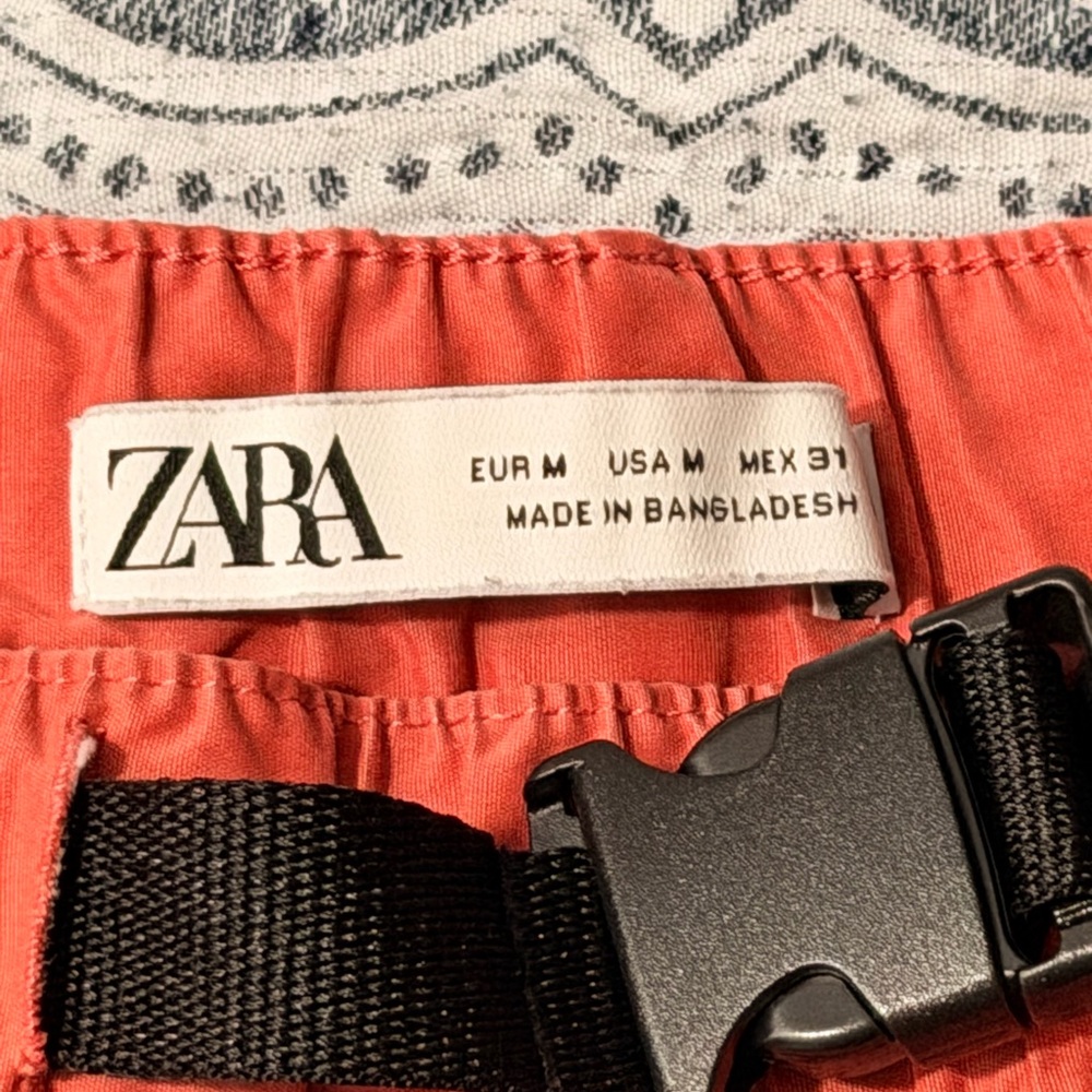 Zara Coral Urban Wardrobe‎ Shorts Size M - Picture 6 of 8